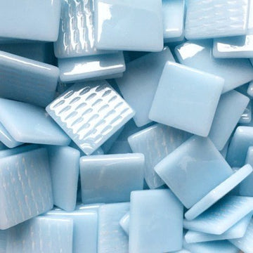 Verre Mosaique - glass mosaic -Glasmosaik-glasmozaïek-Pâte de Verre 25mm Water - mosaicshop