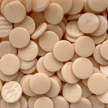 Verre Mosaique - glass mosaic -Glasmosaik-glasmozaïek-Ronde Glastegel 18mm Blush - mosaicshop