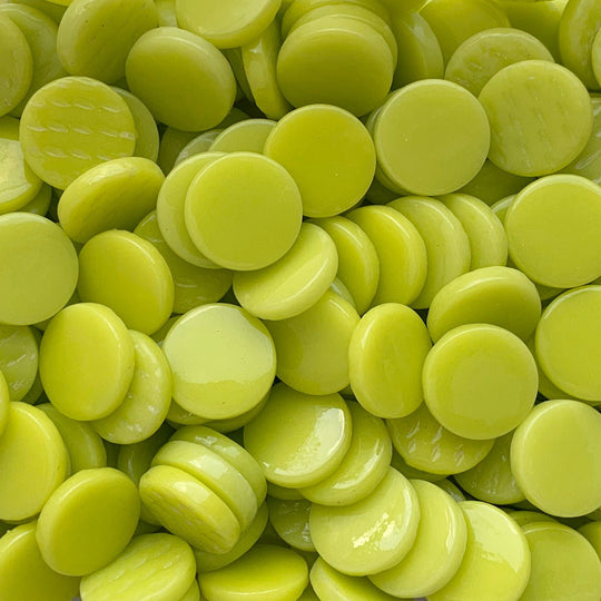 Rounds 18mm  Green Yellow
