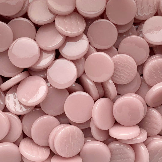 Rounds 18mm  Rose Petal