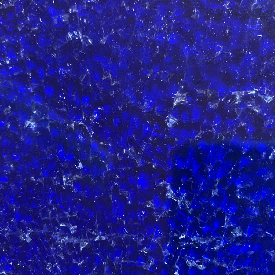Verre Mosaique - glass mosaic -Glasmosaik-glasmozaïek-Safety Glass Blauw - mosaicshop