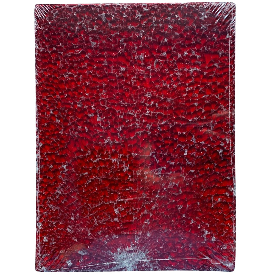 Verre Mosaique - glass mosaic -Glasmosaik-glasmozaïek-Safety Glass Rood - mosaicshop