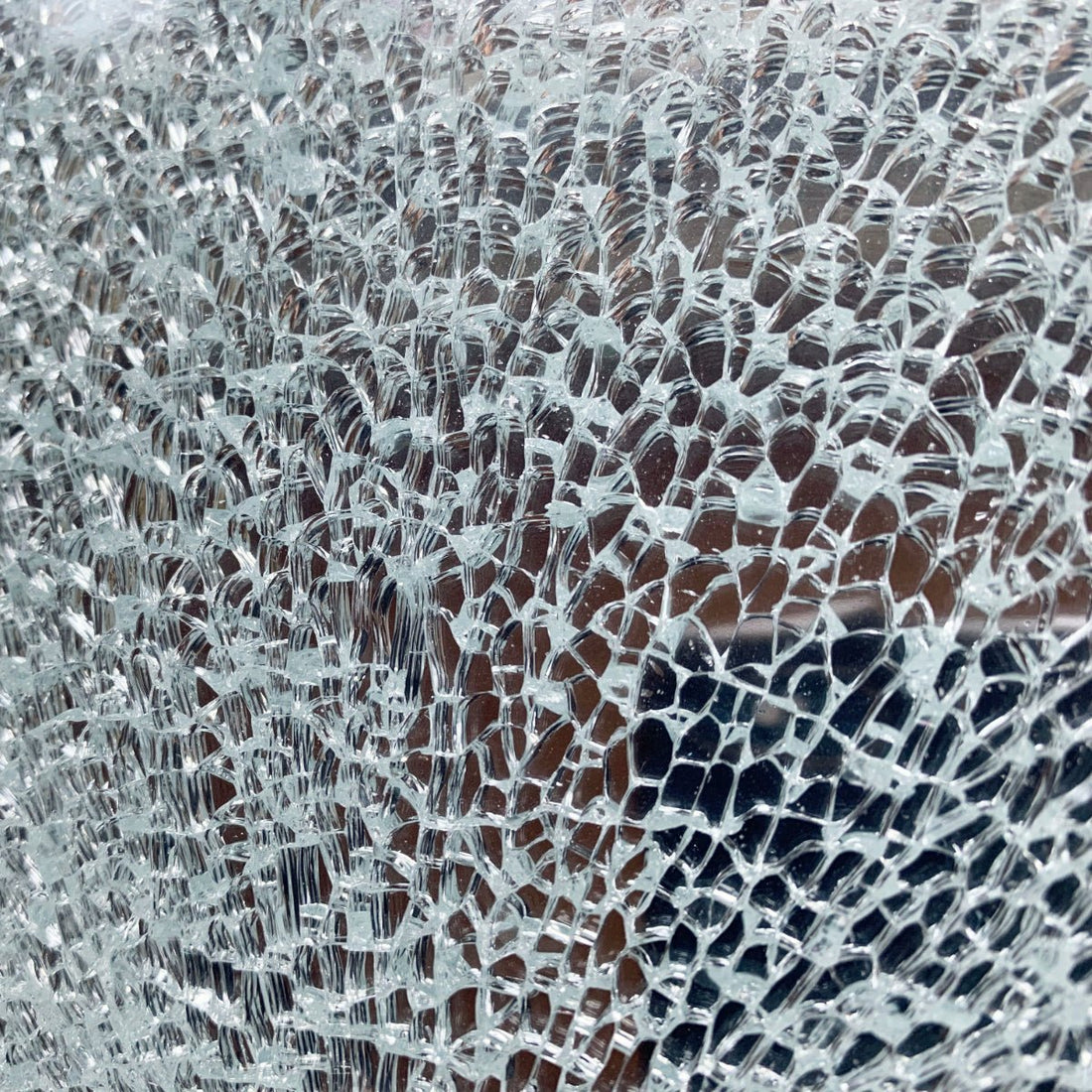 Verre Mosaique - glass mosaic -Glasmosaik-glasmozaïek-Safety Glass Zilver Spiegel - mosaicshop