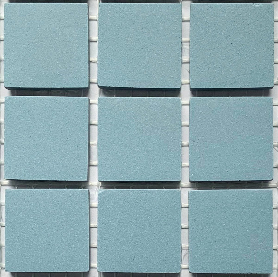 Winckelmans Bleu – matta mosaikplattor, 20x20 mm på nät