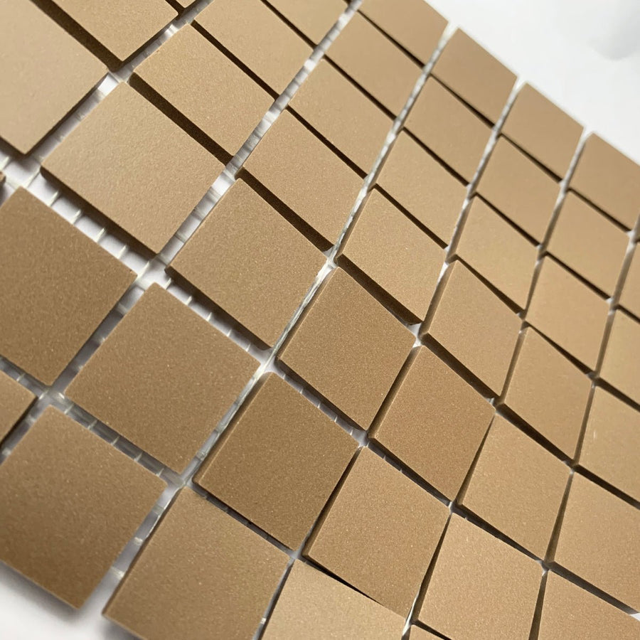 Verre Mosaique - glass mosaic -Glasmosaik-glasmozaïek-Winckelmans 20mm Café - mosaicshop