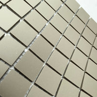 Verre Mosaique - glass mosaic -Glasmosaik-glasmozaïek-Winckelmans 20mm Gris Pale - mosaicshop