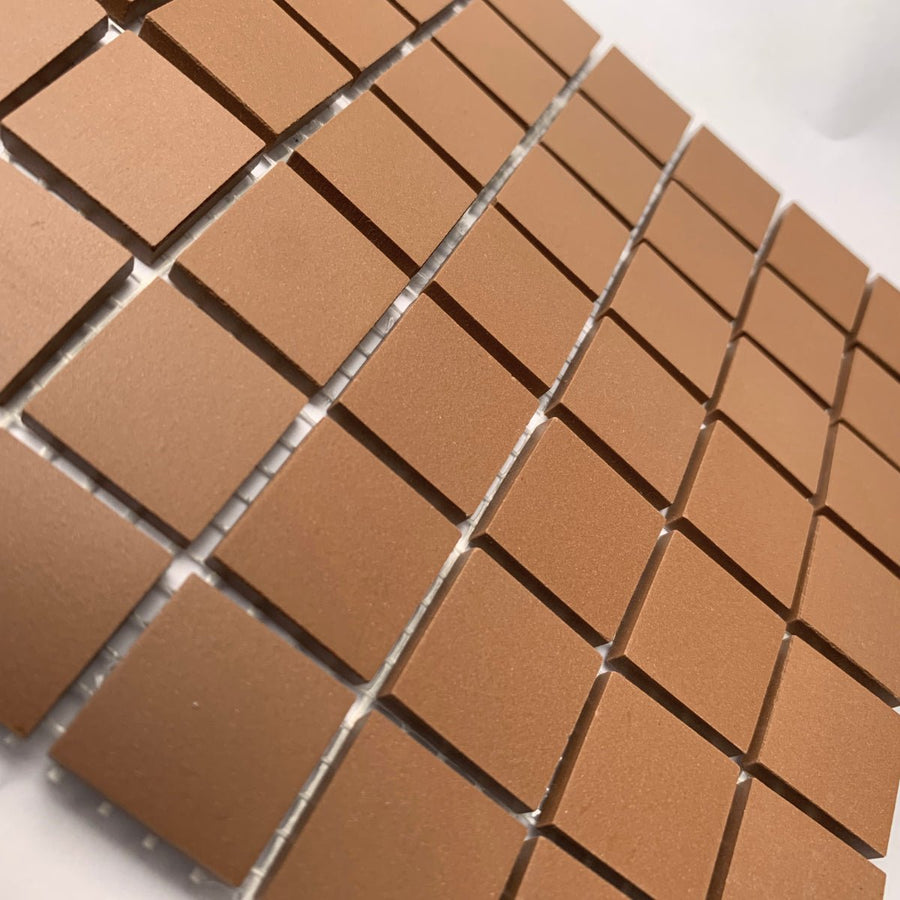 Winckelmans Havane – matta mosaikplattor, 20x20 mm på nät