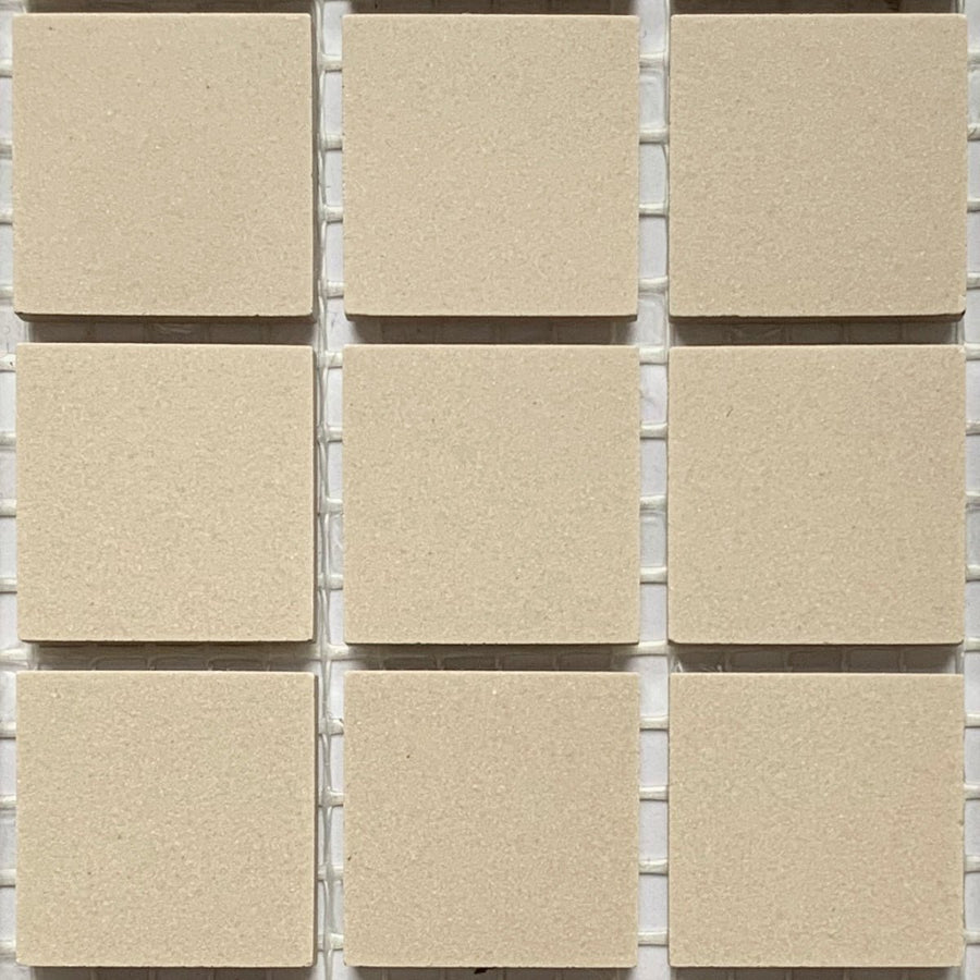 Winckelmans Linen – matta mosaikplattor, 20x20 mm på nät