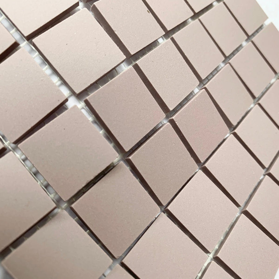 Winckelmans Parme – matta mosaikplattor, 20x20 mm på nät