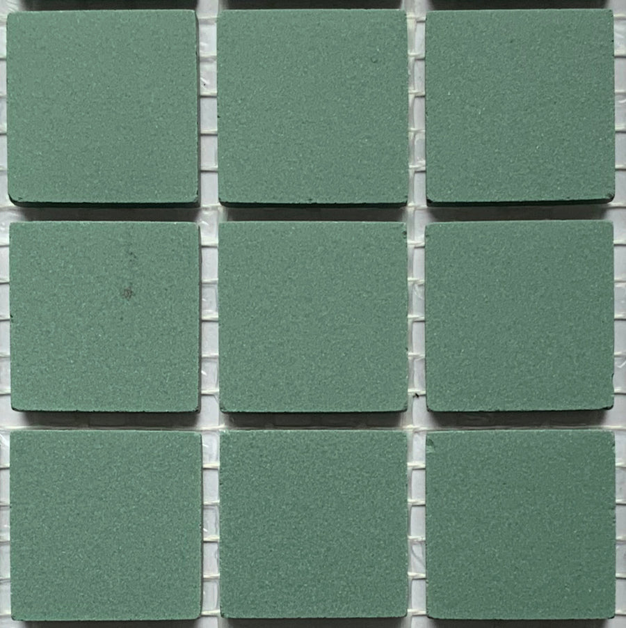 Verre Mosaique - glass mosaic -Glasmosaik-glasmozaïek-Winckelmans 20mm Vert Foncé - mosaicshop