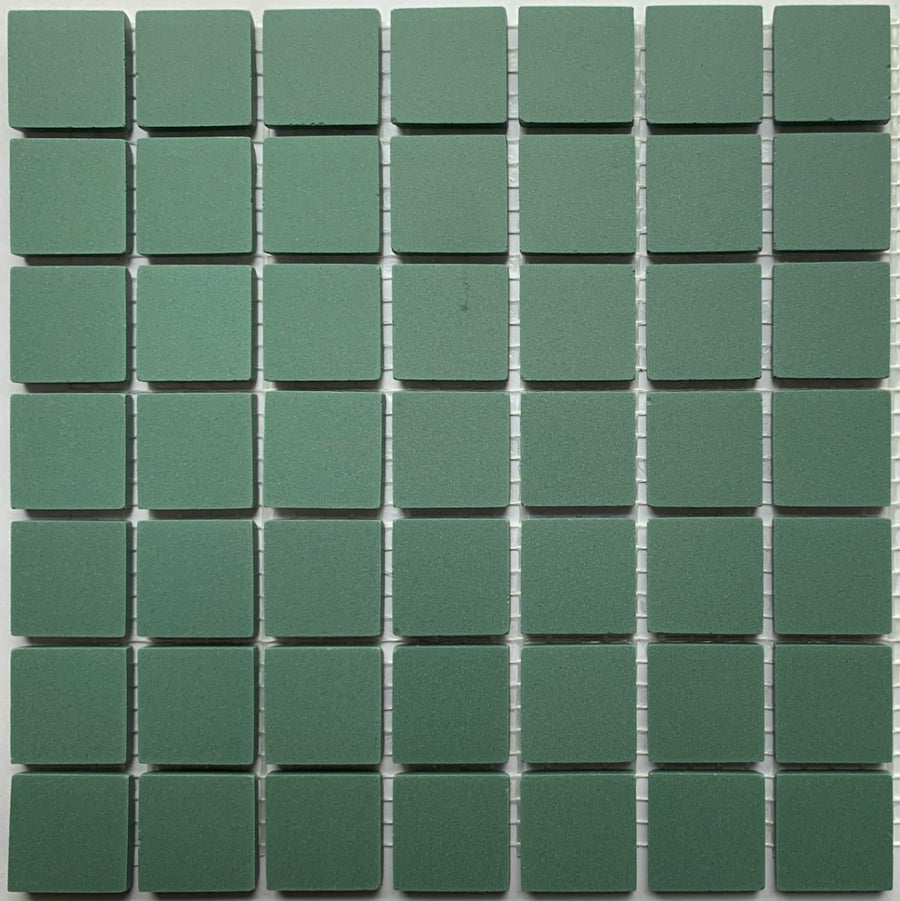 Verre Mosaique - glass mosaic -Glasmosaik-glasmozaïek-Winckelmans 20mm Vert Foncé - mosaicshop